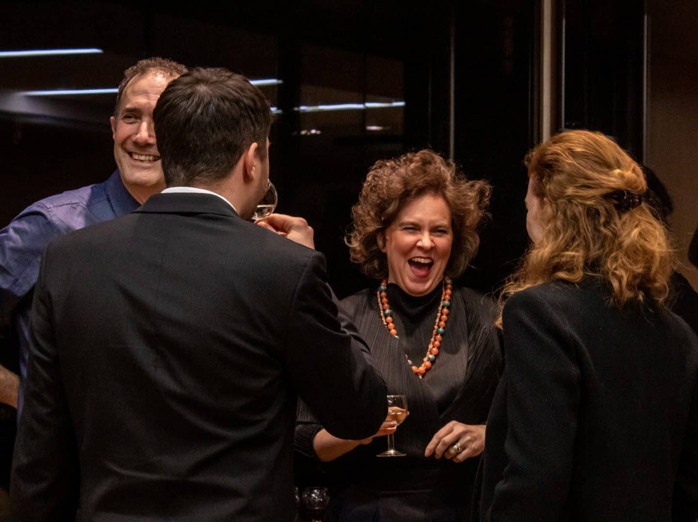 Alumni at the Lincoln Leads speaker series