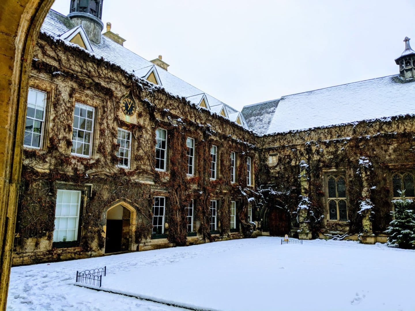 Front Quad in the snow